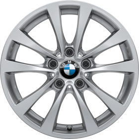 2L3 | 17 kola z lehké slitiny V-spoke 395