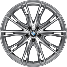 29R | 20 BMW Individual kola z lehké slitiny V-spoke 649 I s kombinovanými pneumatikami, Bicolour,  Runflat