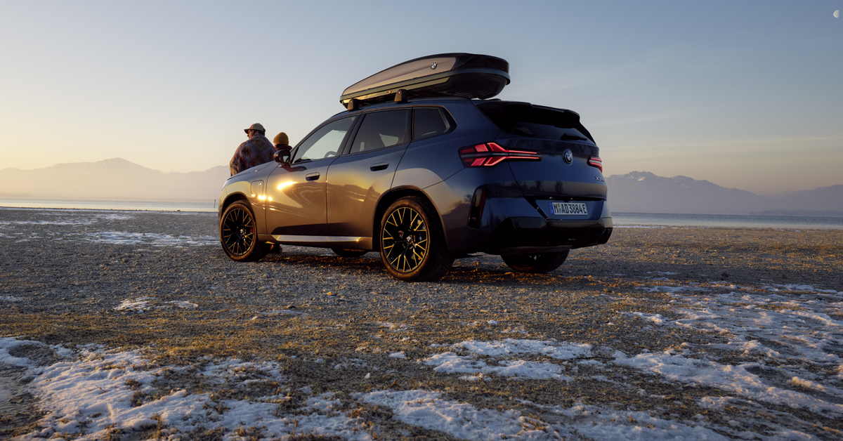 ZIMNÍ JÍZDA S BMW.