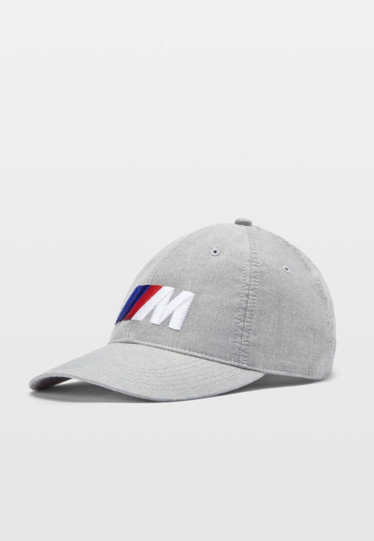 Šedá kšiltovka s logem BMW M