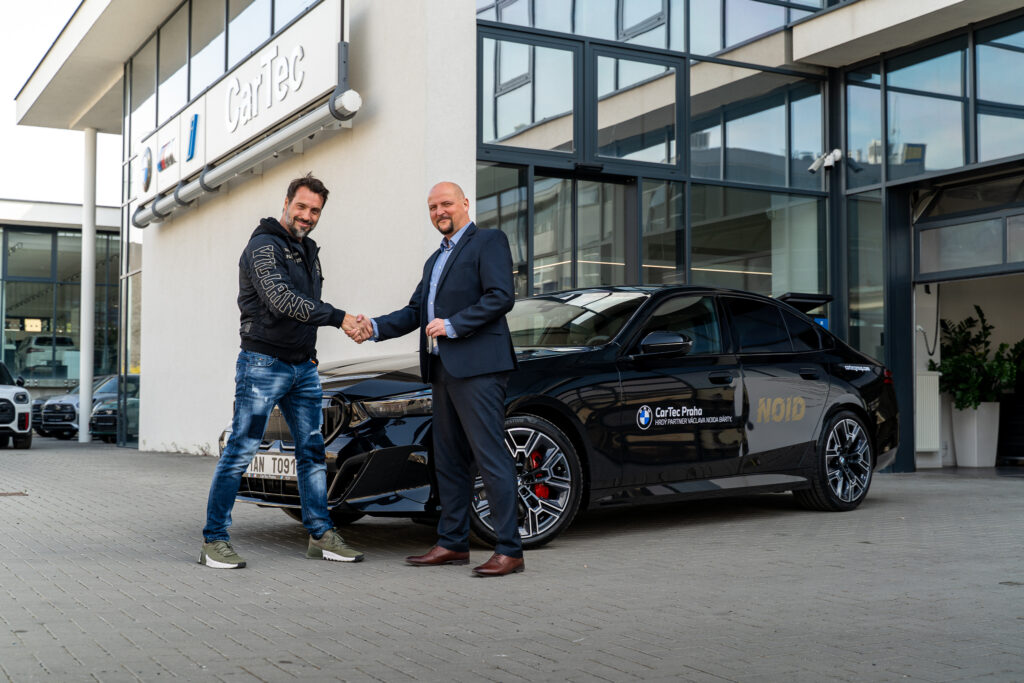 Václav Noid Bárta ambasadorem CarTec Praha.