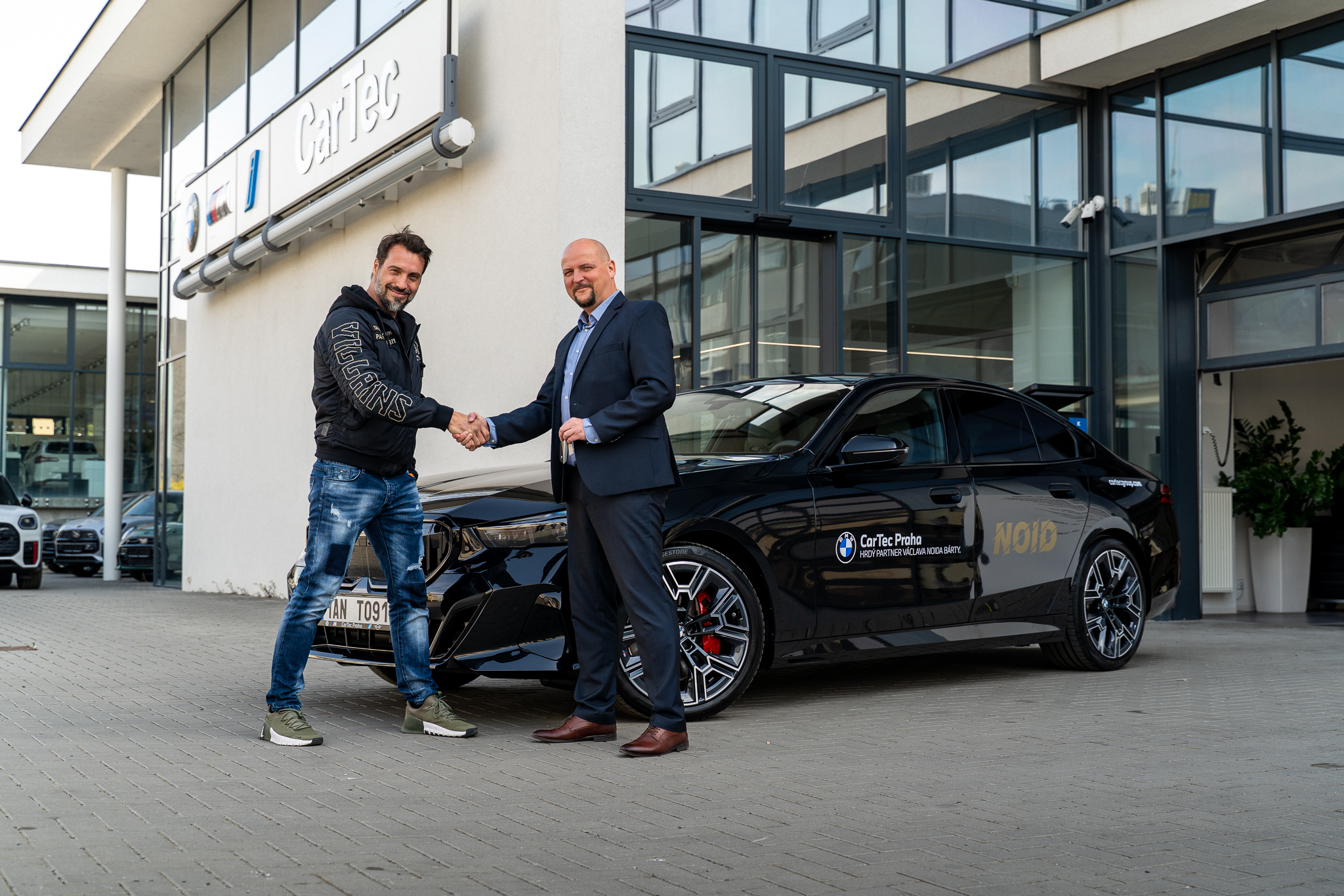 Václav Noid Bárta ambasadorem CarTec Praha.