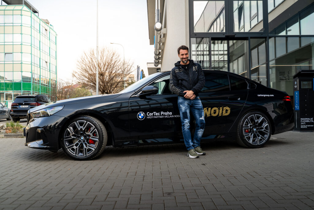 Václav Noid Bárta ambasadorem CarTec Praha.