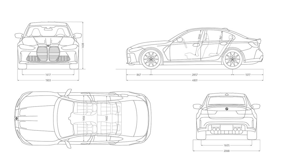 BMW M3 Competition xDrive Sedan