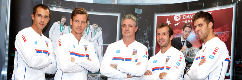 Český Davis Cupový Team v CarTec Group