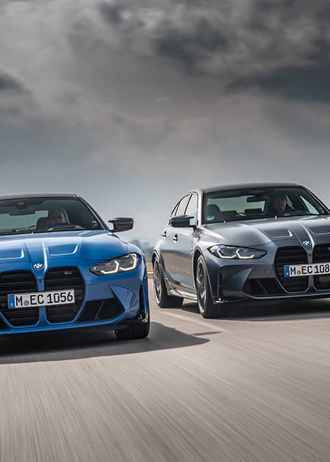 Další forma vysokého výkonu: Pohon M xDrive debutuje v modelech BMW M3 a BMW M4.