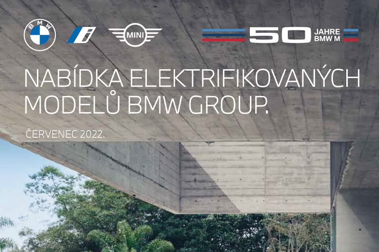 Nabídka elektrifikovaných modelů BMW Group