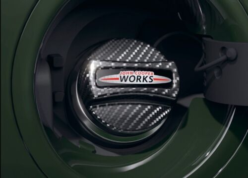 MINI karbonové víčko uzávěru nádrže JCW