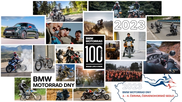 BMW Motorrad dny 2023 – Oslava 100 let