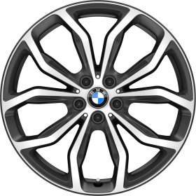 28P | 20" light alloy wheels Y-spoke style 695 with mixed tyres