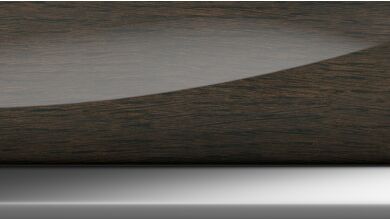 4K1 | Fine-wood trim oak dark high-gloss with highlight trim finisher Pearl Chrome