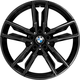 1P4 | 19" M light alloy wheels Double-spoke style 799 M with mixed tyres