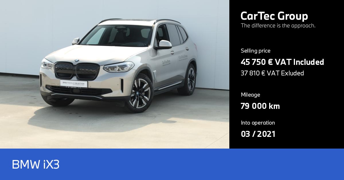 BMW iX3 - CarTec Group BMW